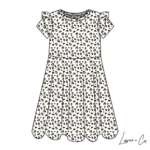 allie-leopard-bamboo-ruffle-spin-dress- at Sophia's Style-4